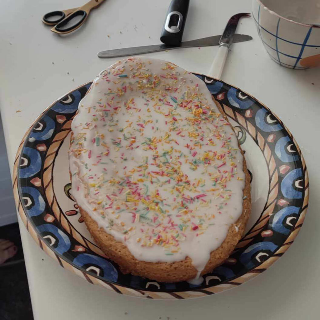Excluded From School cake!